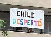 «Chile despertó», una de las frases más comunes durante las protestas