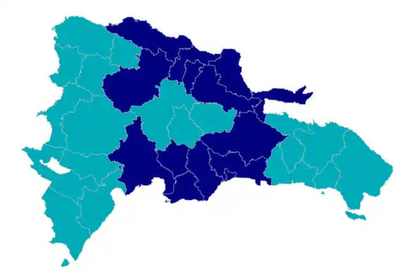 Provincias de República Dominicana por IDH