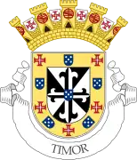 Escudo de armas de Timor portugués (1933-1935)