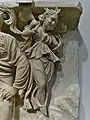 Psyché en un sarcófago romano (ca. 185)