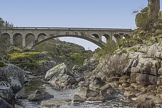 Puente Resbala, Saldeana