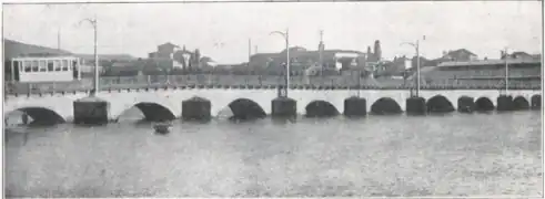 Puente del Burgo en 1930