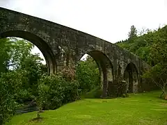 Puente de la Explanación en la Vereda Boquia.