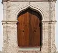 Puerta de la Ermita de San Sebastián.