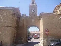 La puerta en agosto de 2014