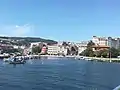 Puerto de Corvaceiras y plaza del Gremio de Mareantes