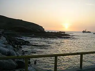 Ocaso en Puerto Culebras, Huarmey.