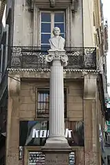 Étienne Dantoine, Monument à Pierre Puget, Marsella, casa de Puget.