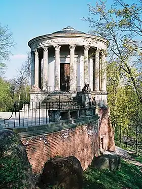 Templo de la Sibila, en los jardines del palacio Czartoryski