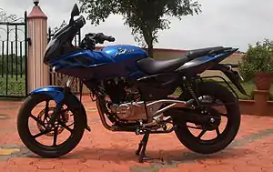 Plasma Blue Bajaj Pulsar 220F-DTSi