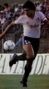  El "Puma" José Luis Rodríguez, máximo artillero del campeonato de Primera A de 1988.