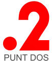 Último logo de Punt 2 antes de ser Nou 2.