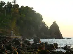 Formación rocosa de Punta Matagar