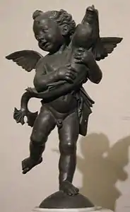 Niño alado con delfín (Palazzo Vecchio, Florencia)