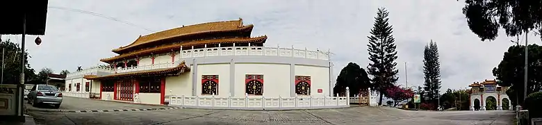 Panoramic view of Puu Jih Shih Temple