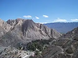 Quebrada de Zonda.