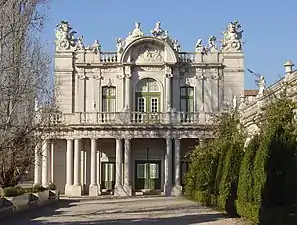 Pabellón Robillon del Palacio Nacional de Queluz