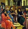 Quentin Massys, Jesús entre los doctores, 1509-11. Museu Nacional de Arte Antiga, Lisboa