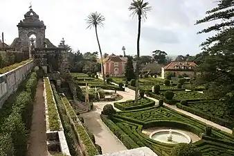 Jardines de la Real Quinta de Caxias