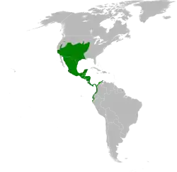 Mapa de distribución