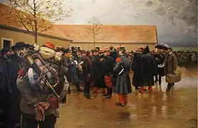 Reservistas de 1870 (1882), Musée de l'Armée, París