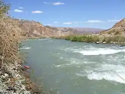 Río Castaño, Calingasta