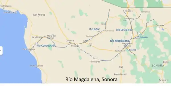 Río Magdalena y sus afluentes y confluentes