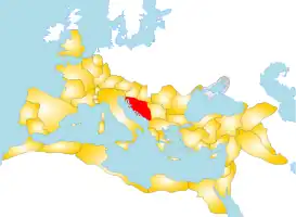 La provincia romana de Dalmacia