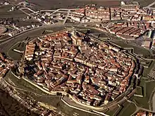 Vista aérea de Ciudad Rodrigo (2009)