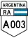 Ruta Nacional A003