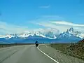 Ingreso Chaltén- ruta provincial 23. Santa Cruz