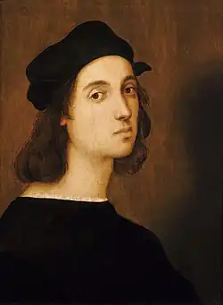 Rafael:  Autorretrato, (~1517 - 1518).