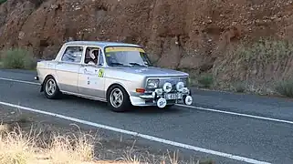 Simca 1000 Rallye, participante en regularidad