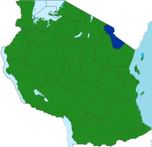 Elecciones generales de Tanzania de 1995