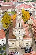 Iglesia agustina en Vilnius (1746-1768)