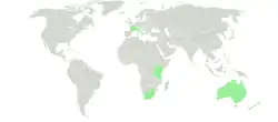 ¨Distribución de  S. angulatus