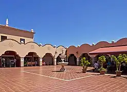 Patio interior del Mercado de Ntra. Sra. de África.