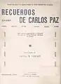 "Recuerdos de Carlos Paz", letra y música: Rafael M. Sánchez (1972)