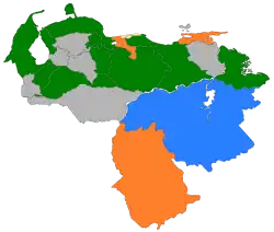 Elecciones regionales de Venezuela de 1992