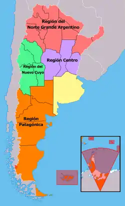 Regiones de Argentina