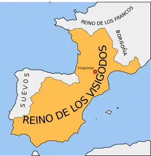 Reino visigodo de Tolosa