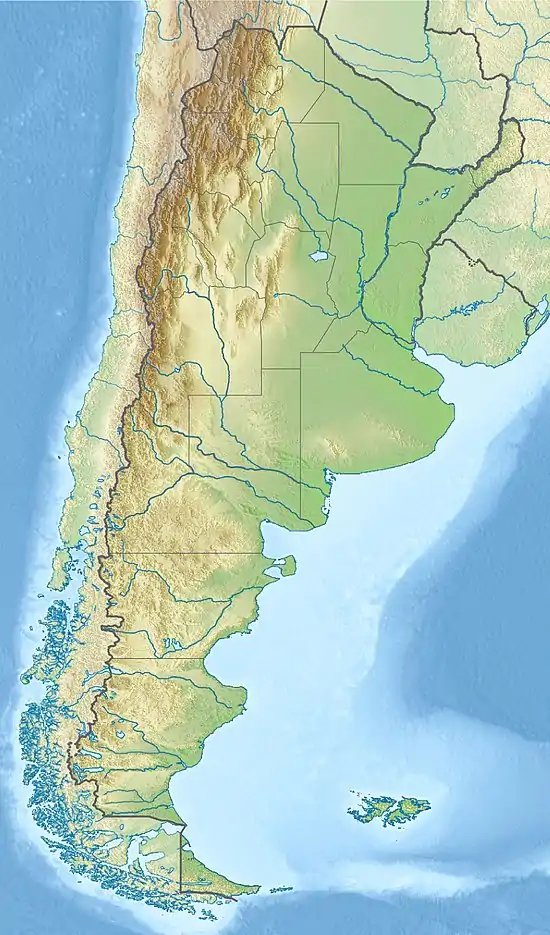 Cerro Tronador ubicada en Argentina