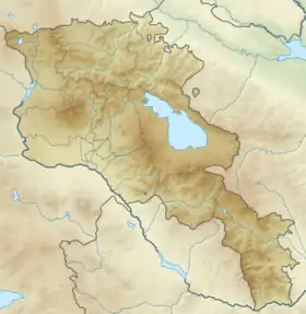 Llanura del Ararat ubicada en Armenia