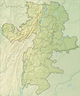 Montes Ilmen ubicada en Óblast de Cheliábinsk