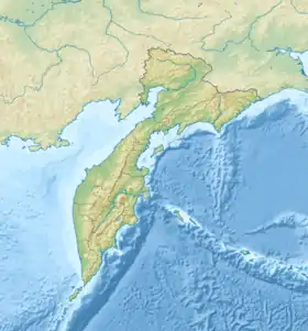 Bakening ubicada en Krai de Kamchatka