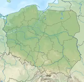 Laguna del Vístula ubicada en Polonia