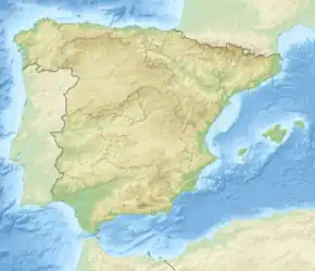 Monte Curota ubicada en España