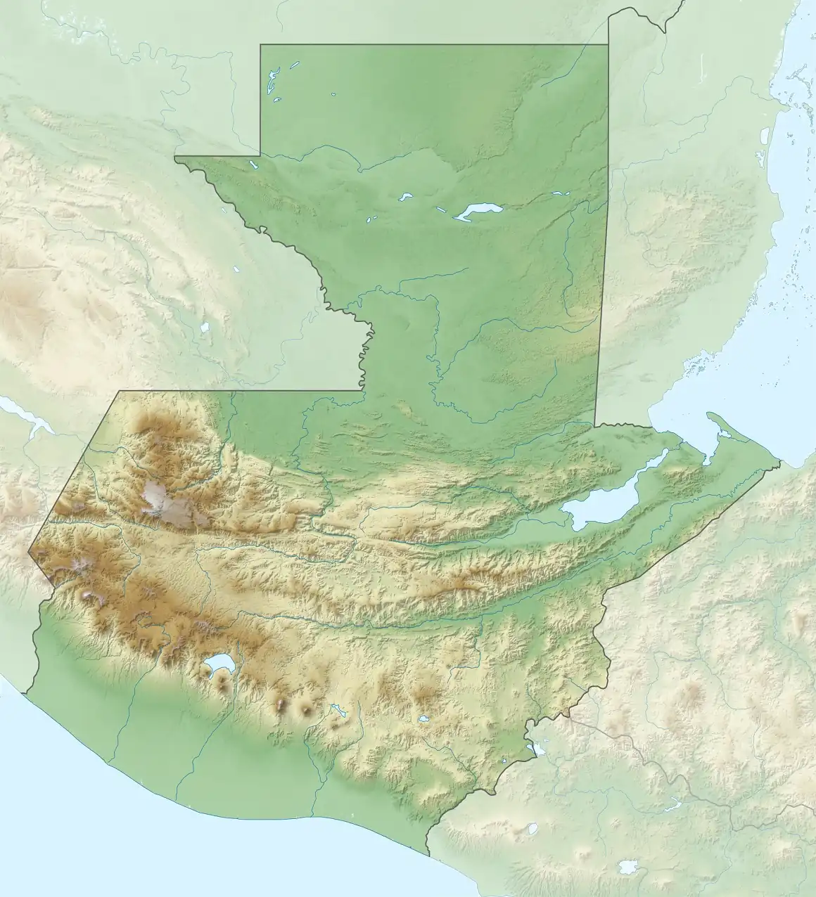 Ipala ubicada en Guatemala