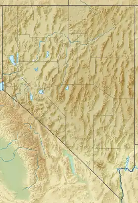 Pico Boundary ubicada en Nevada