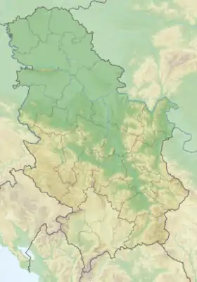 Río Uvac ubicada en Serbia